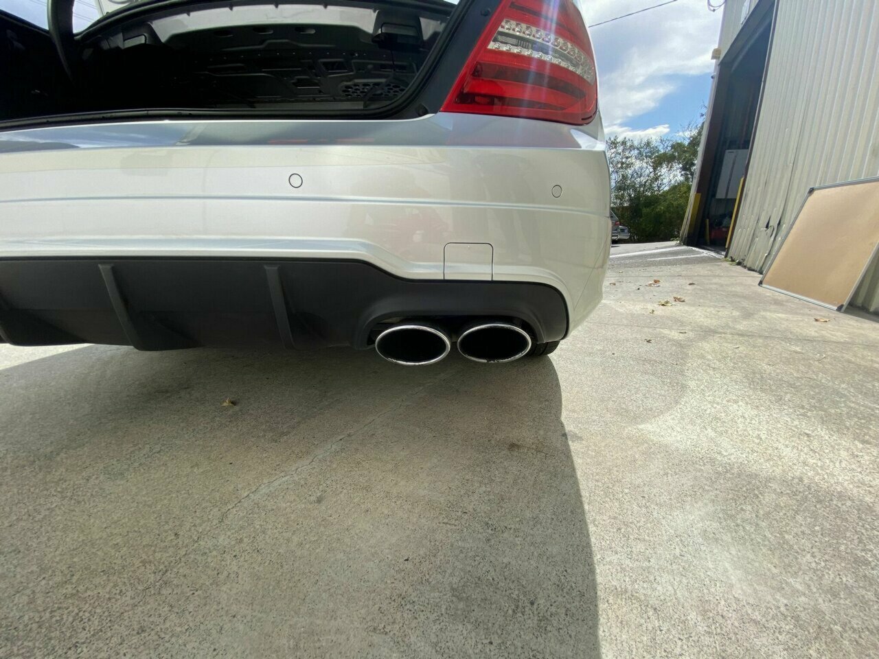 2012 MERCEDES-BENZ C63 W204 MY12 AMG 7 SP AUTOMATIC G-TRONIC 2D COUPE
