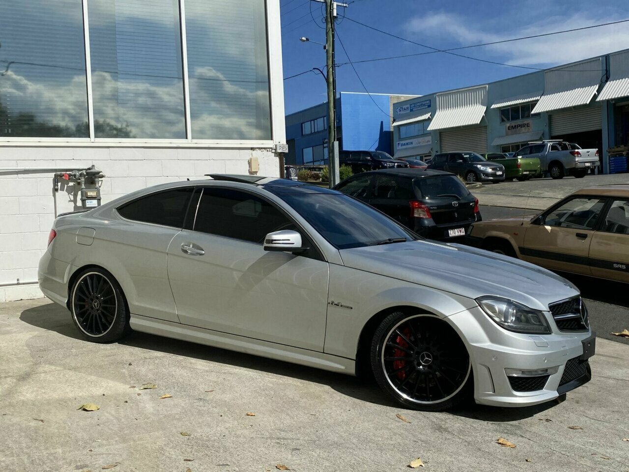 2012 MERCEDES-BENZ C63 W204 MY12 AMG 7 SP AUTOMATIC G-TRONIC 2D COUPE