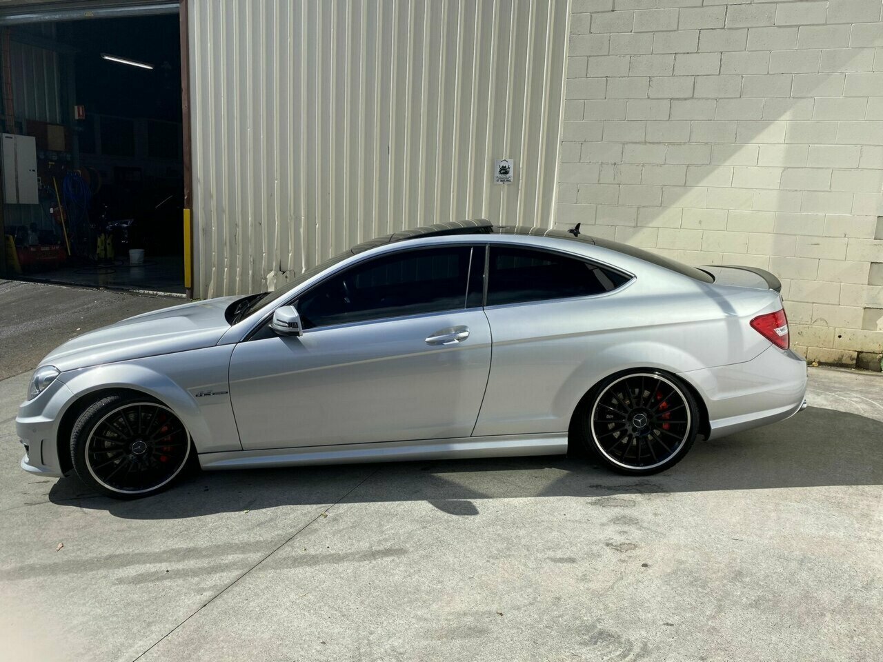 2012 MERCEDES-BENZ C63 W204 MY12 AMG 7 SP AUTOMATIC G-TRONIC 2D COUPE