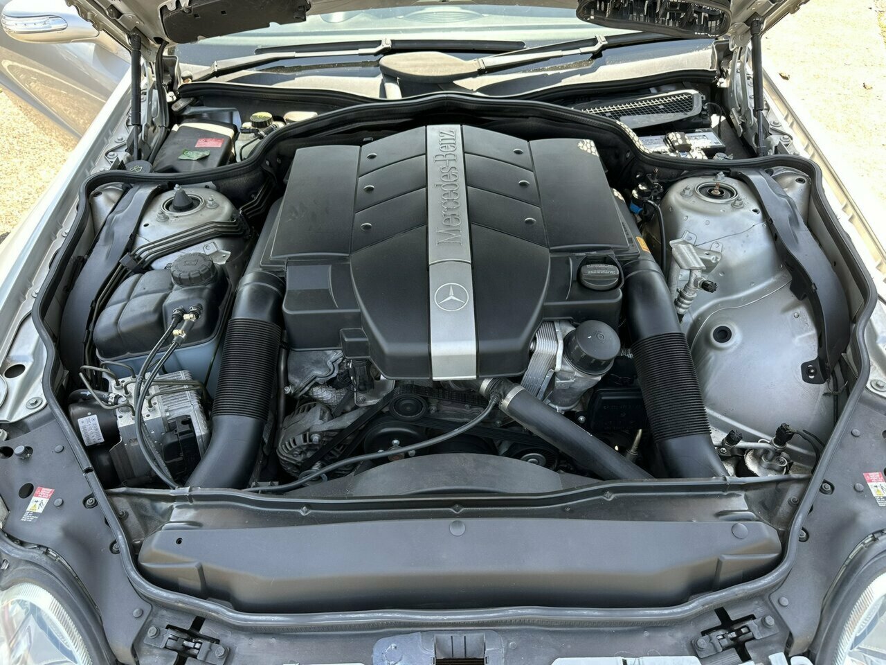 2004 MERCEDES-BENZ SL350 R230 5 SP AUTOMATIC TOUCHSHIFT 2D CONVERTIBLE