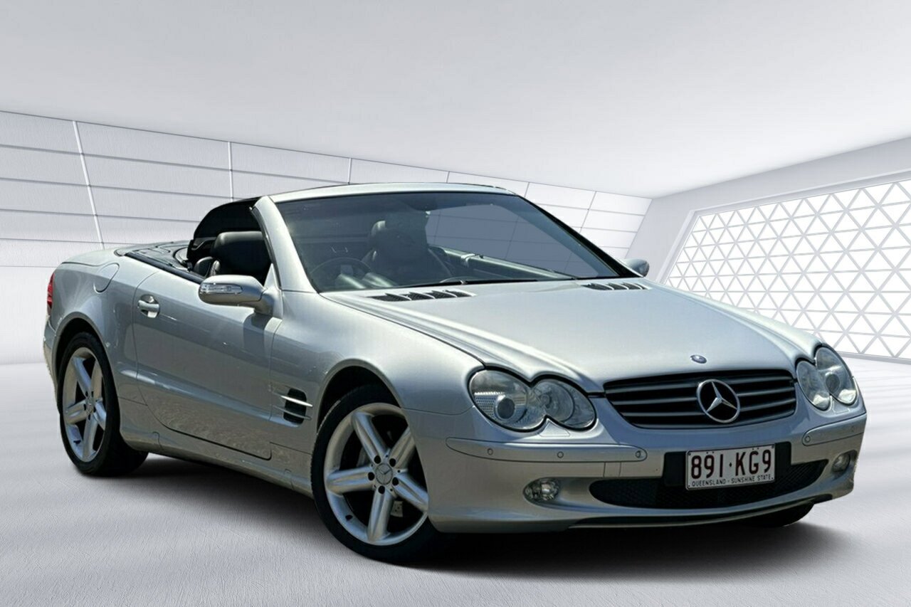 2004 MERCEDES-BENZ SL350 R230 5 SP AUTOMATIC TOUCHSHIFT 2D CONVERTIBLE