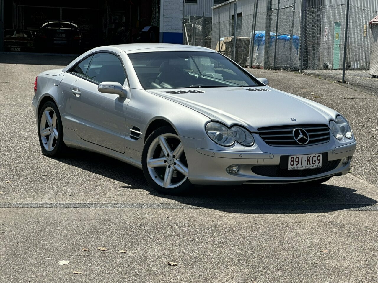 2004 MERCEDES-BENZ SL350 R230 5 SP AUTOMATIC TOUCHSHIFT 2D CONVERTIBLE