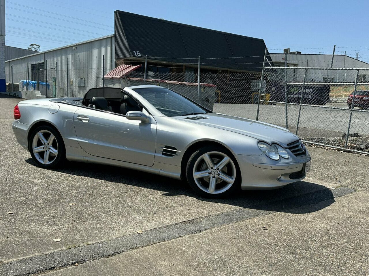 2004 MERCEDES-BENZ SL350 R230 5 SP AUTOMATIC TOUCHSHIFT 2D CONVERTIBLE