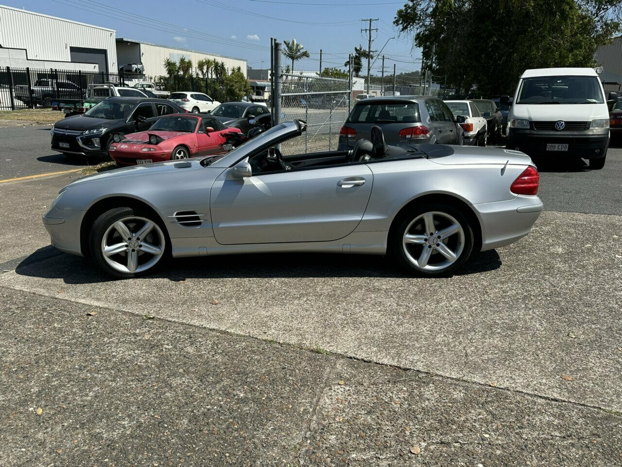 2004 MERCEDES-BENZ SL350 R230 5 SP AUTOMATIC TOUCHSHIFT 2D CONVERTIBLE