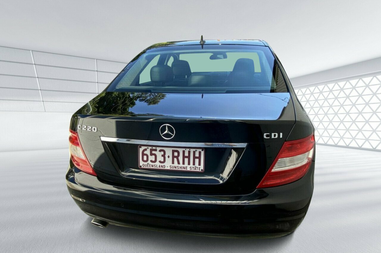2011 MERCEDES-BENZ C220 W204 MY10 UPGRADE CDI 5 SP AUTOMATIC TIPSHIFT 4D SEDAN