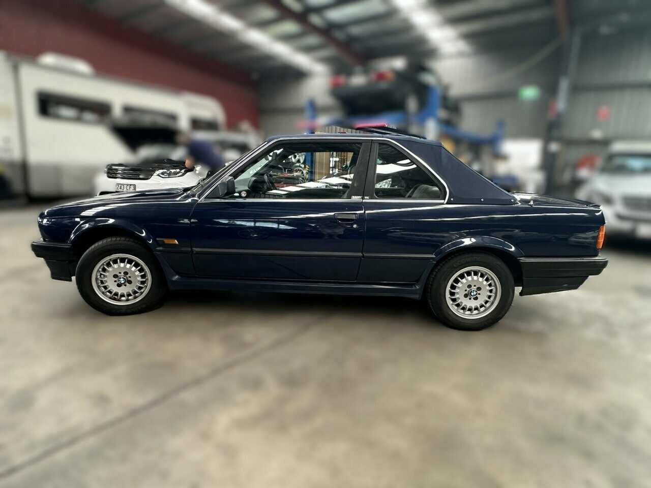 1987 BMW 3 18i 4 SP AUTOMATIC 2D CABRIOLET