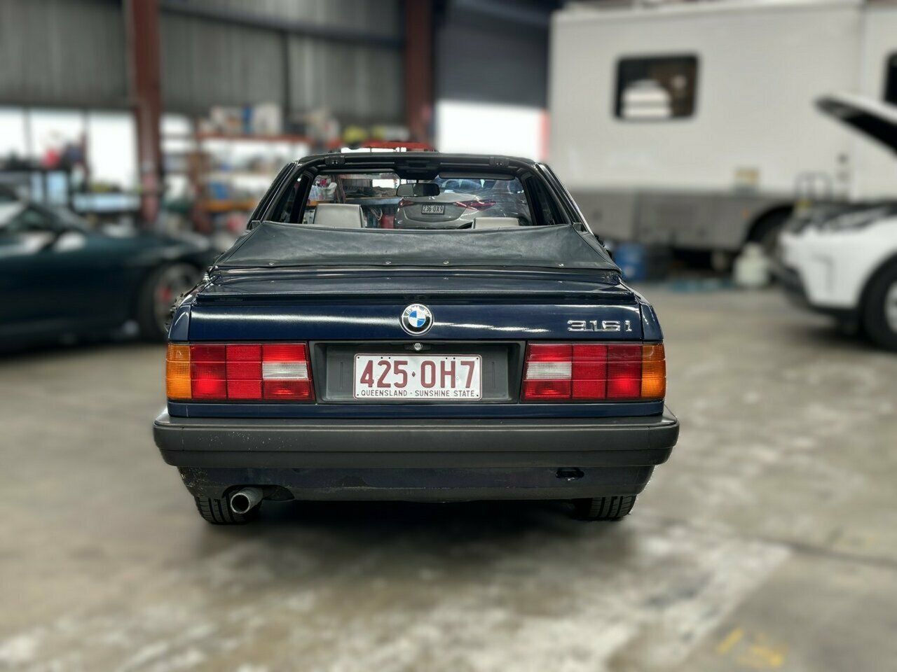 1987 BMW 3 18i 4 SP AUTOMATIC 2D CABRIOLET