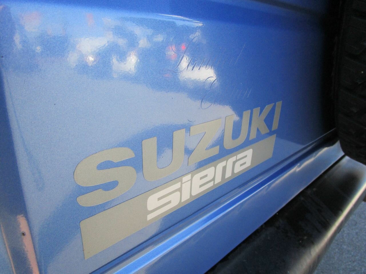 1998 SUZUKI SIERRA LIMITED EDITION JX 5 SP MANUAL 2D SOFTTOP