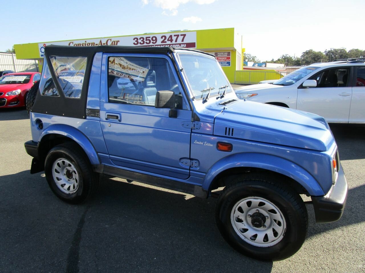 1998 SUZUKI SIERRA LIMITED EDITION JX 5 SP MANUAL 2D SOFTTOP