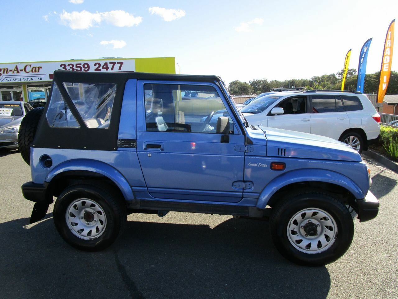 1998 SUZUKI SIERRA LIMITED EDITION JX 5 SP MANUAL 2D SOFTTOP