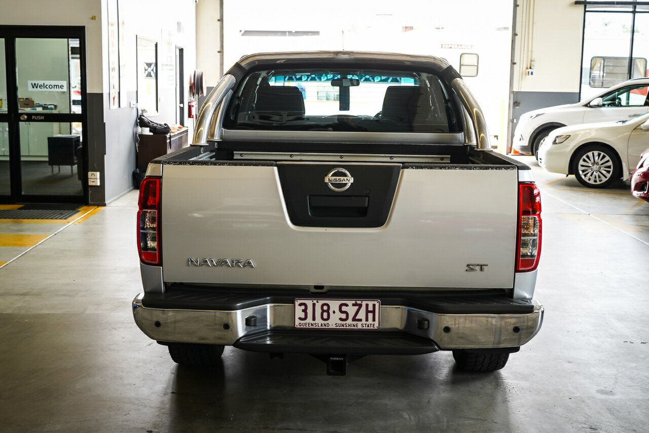 2013 NISSAN NAVARA ST (4X4)D40 MY12 CAB CHASSIS
