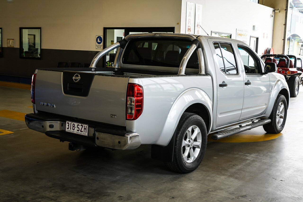 2013 NISSAN NAVARA ST (4X4)D40 MY12 CAB CHASSIS
