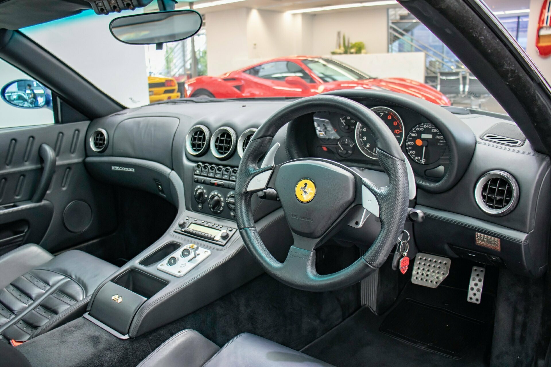 2002 FERRARI 575M MARANELLO 6 SP MANUAL F1 SHIFT 2D COUPE