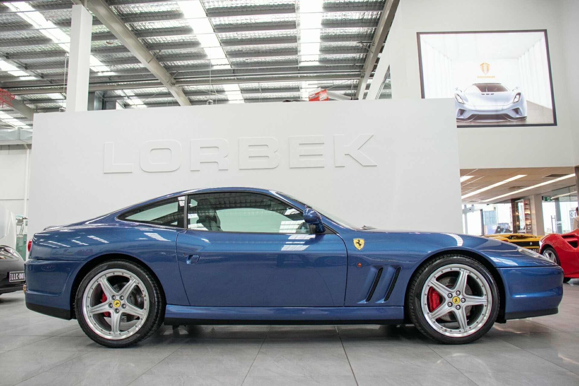 2002 FERRARI 575M MARANELLO 6 SP MANUAL F1 SHIFT 2D COUPE