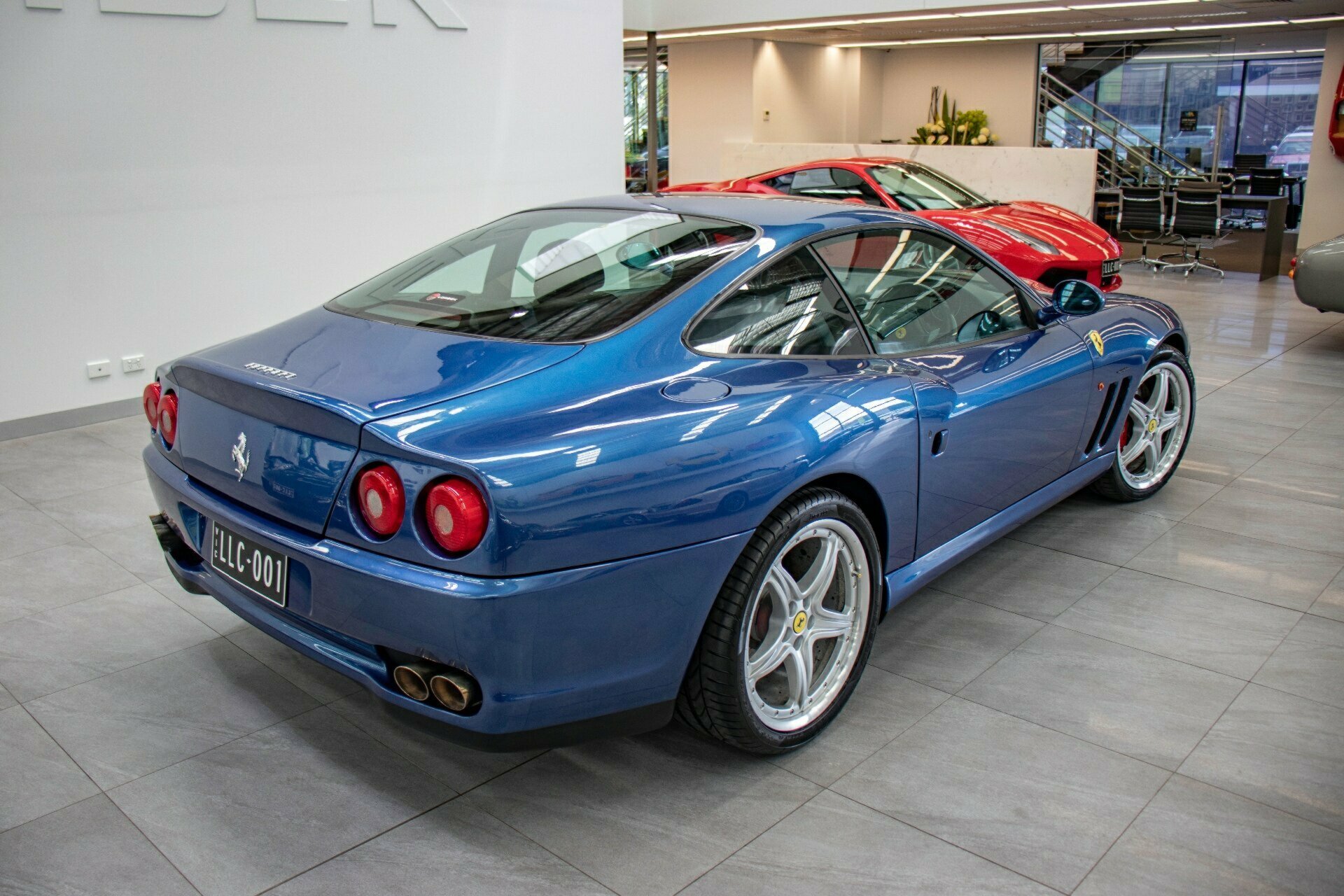 2002 FERRARI 575M MARANELLO 6 SP MANUAL F1 SHIFT 2D COUPE
