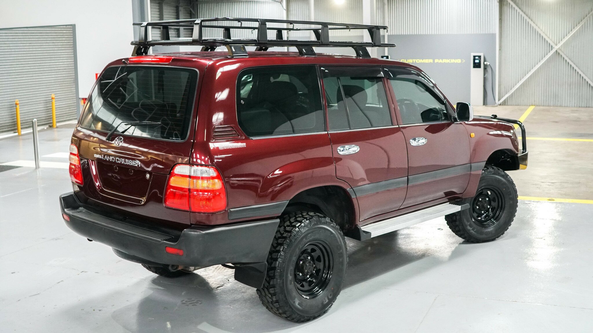 1998 TOYOTA LANDCRUISER FZJ105R GXL (4X4) 4 SP AUTOMATIC 4X4 4D WAGON
