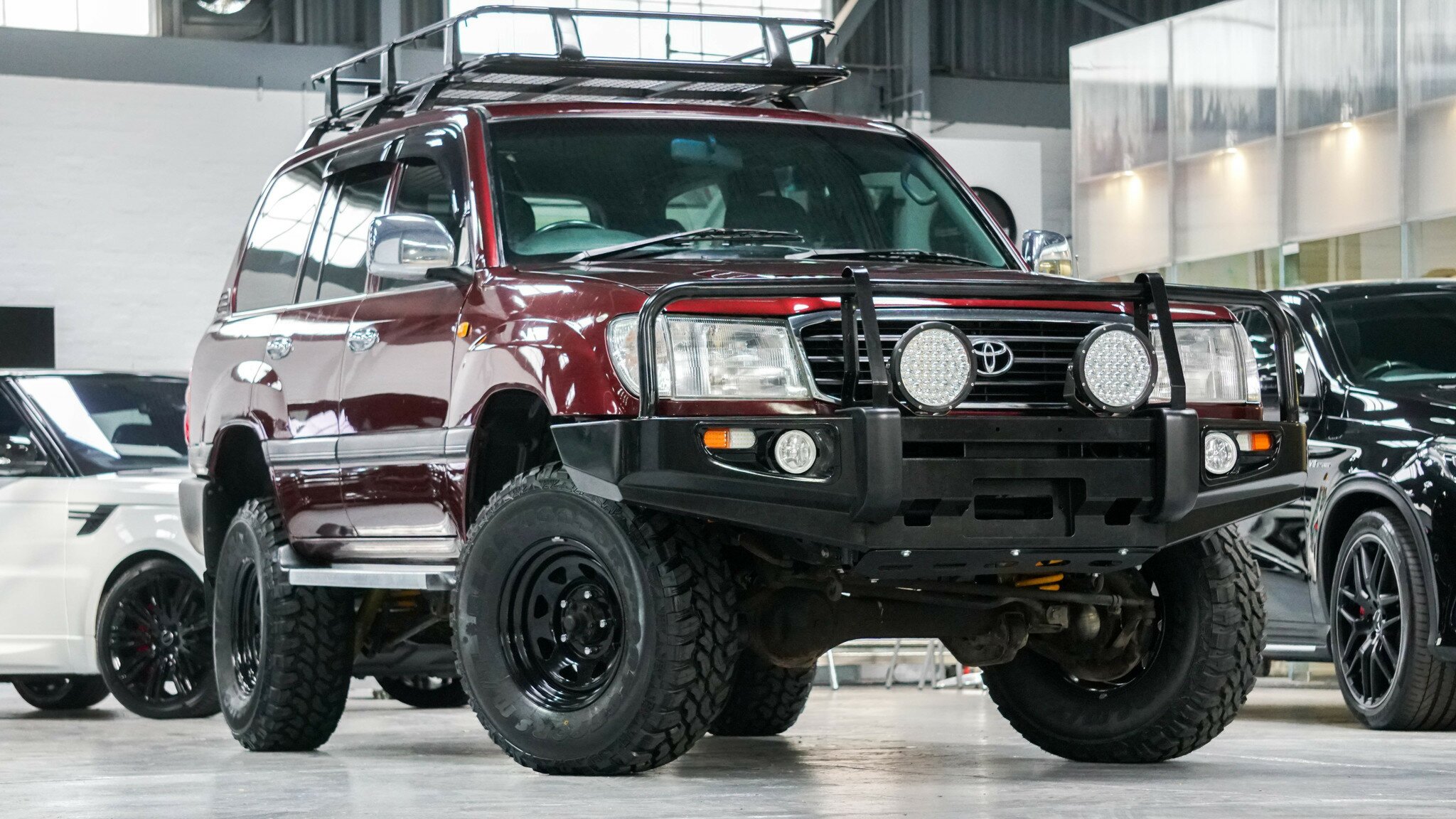 1998 TOYOTA LANDCRUISER FZJ105R GXL (4X4) 4 SP AUTOMATIC 4X4 4D WAGON