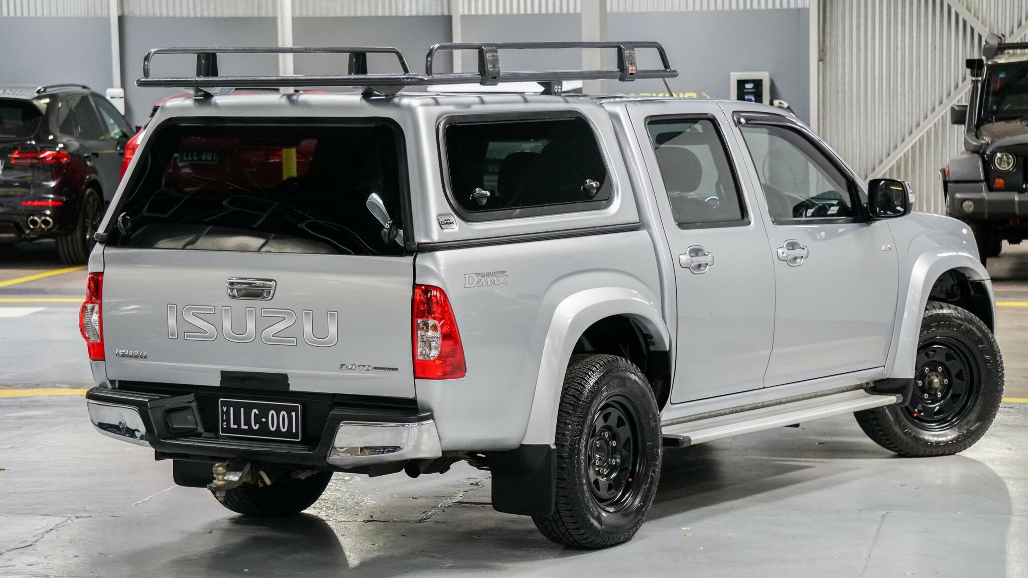2011 ISUZU D-MAX TF MY10 LS (4X2) 4 SP AUTOMATIC 4D CREW CAB UTILITY