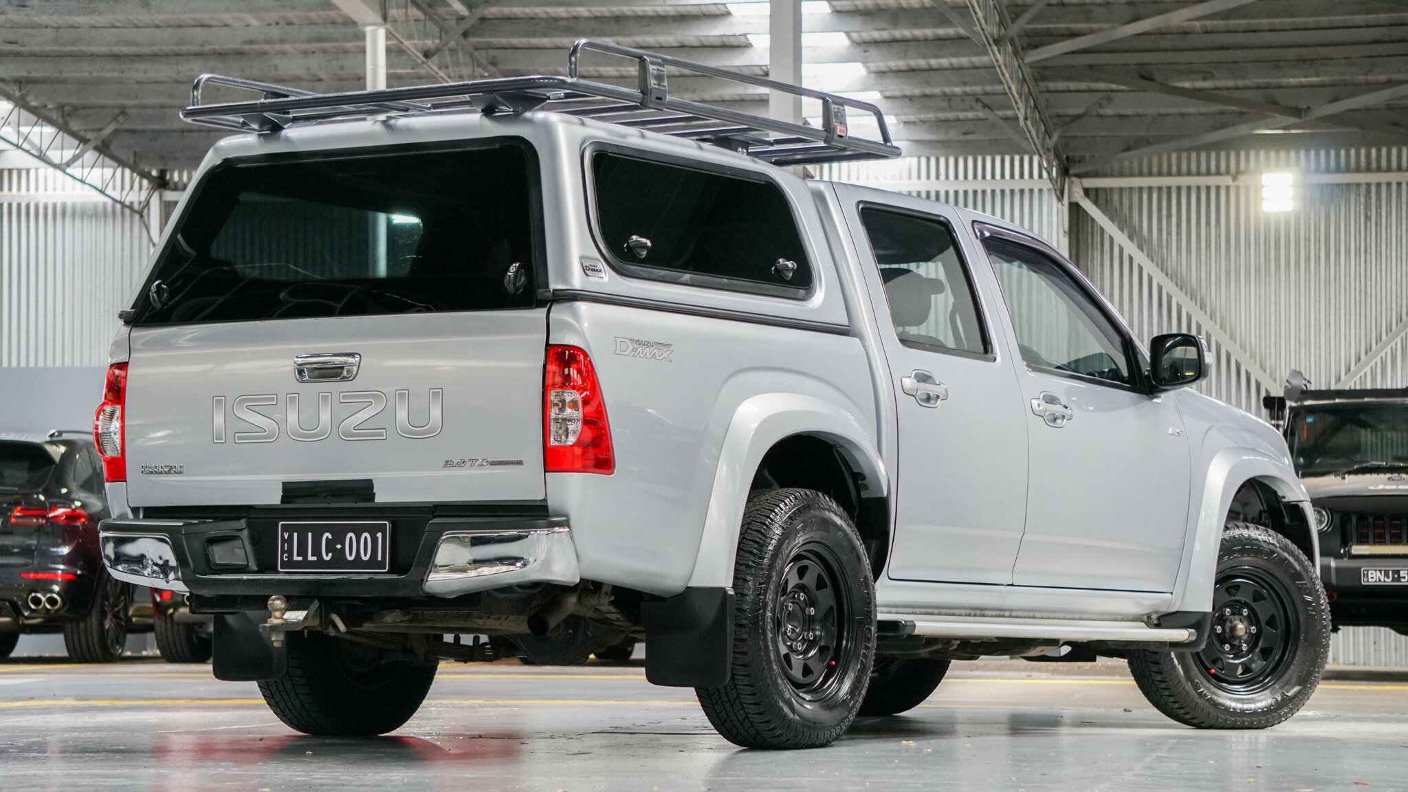 2011 ISUZU D-MAX TF MY10 LS (4X2) 4 SP AUTOMATIC 4D CREW CAB UTILITY