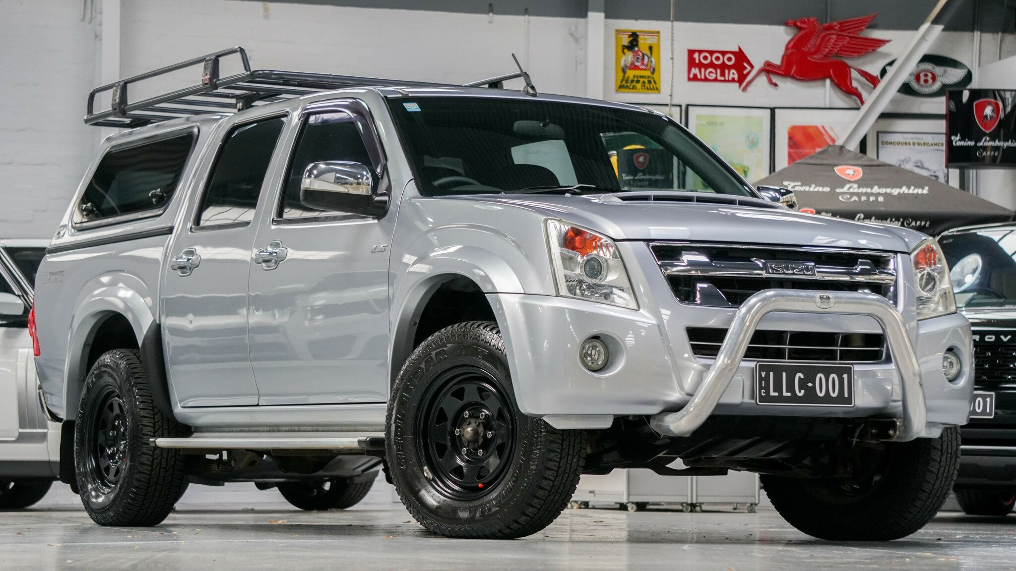 2011 ISUZU D-MAX TF MY10 LS (4X2) 4 SP AUTOMATIC 4D CREW CAB UTILITY