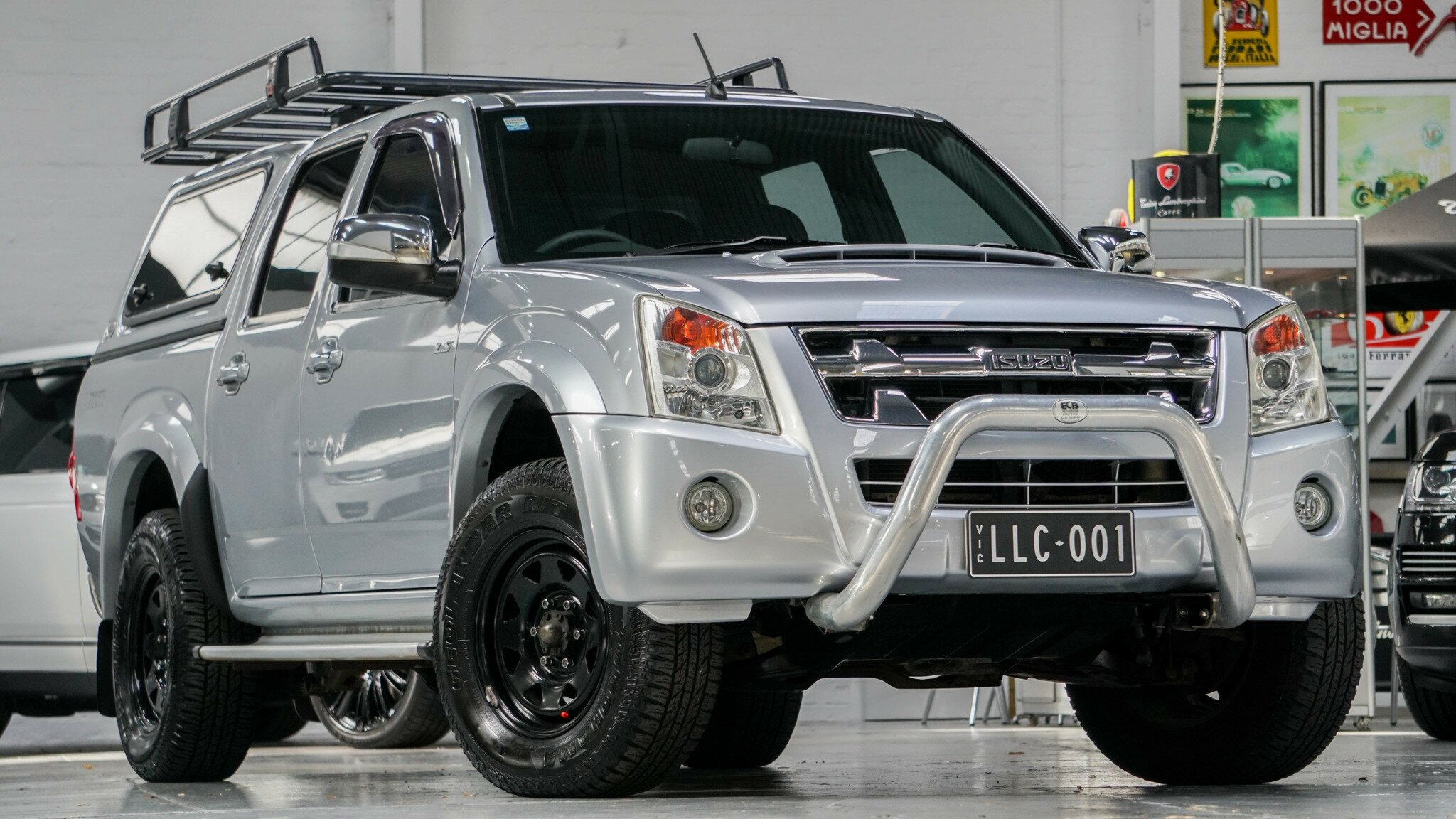 2011 ISUZU D-MAX TF MY10 LS (4X2) 4 SP AUTOMATIC 4D CREW CAB UTILITY