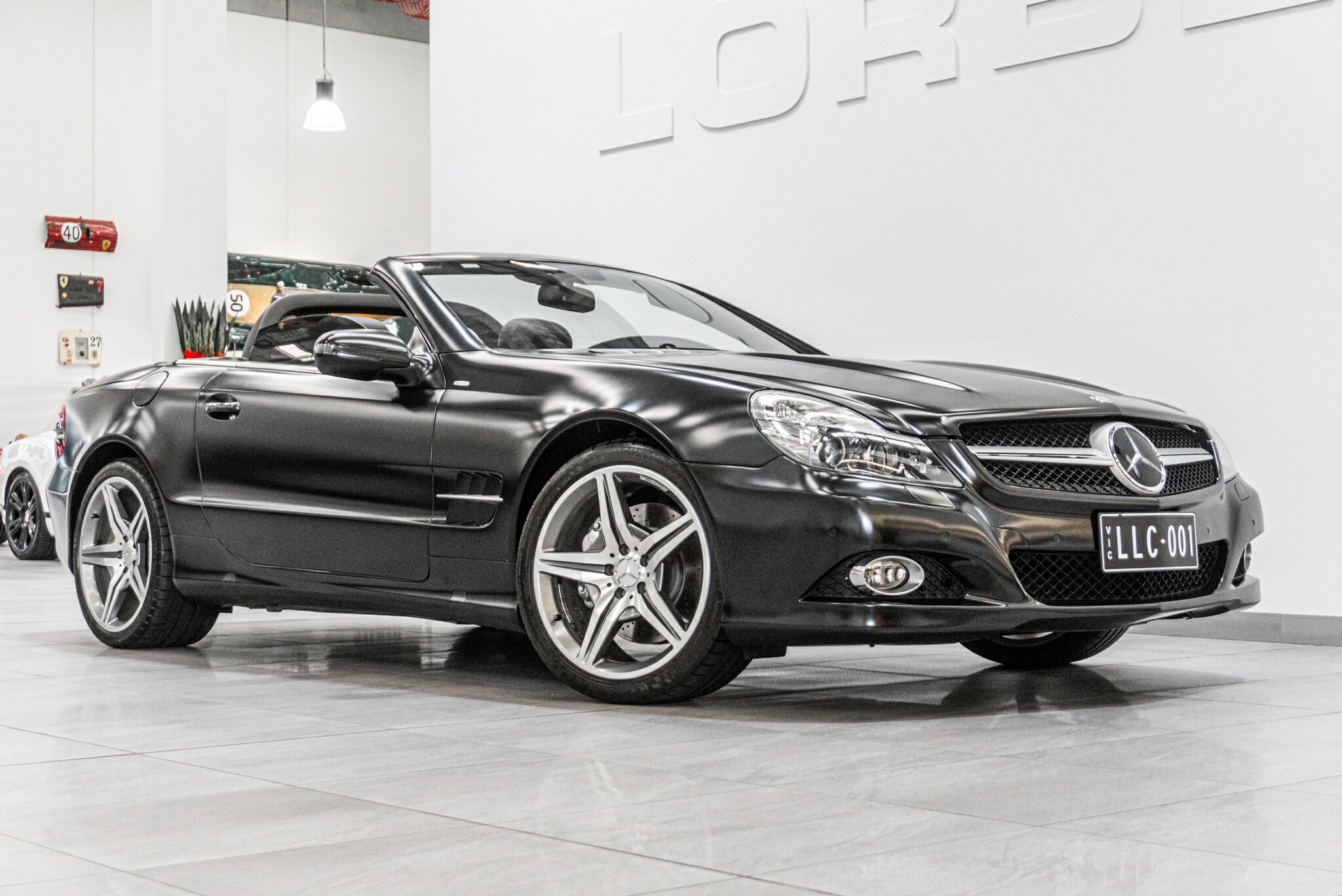 2010 MERCEDES-BENZ SL350 R230 NIGHT EDITION 7 SP AUTOMATIC G-TRONIC 2D CONVERTIBLE