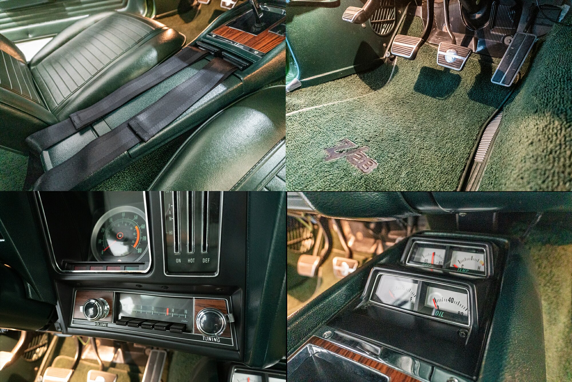 1969 CHEVROLET CAMARO 4 SP MANUAL 2D COUPE