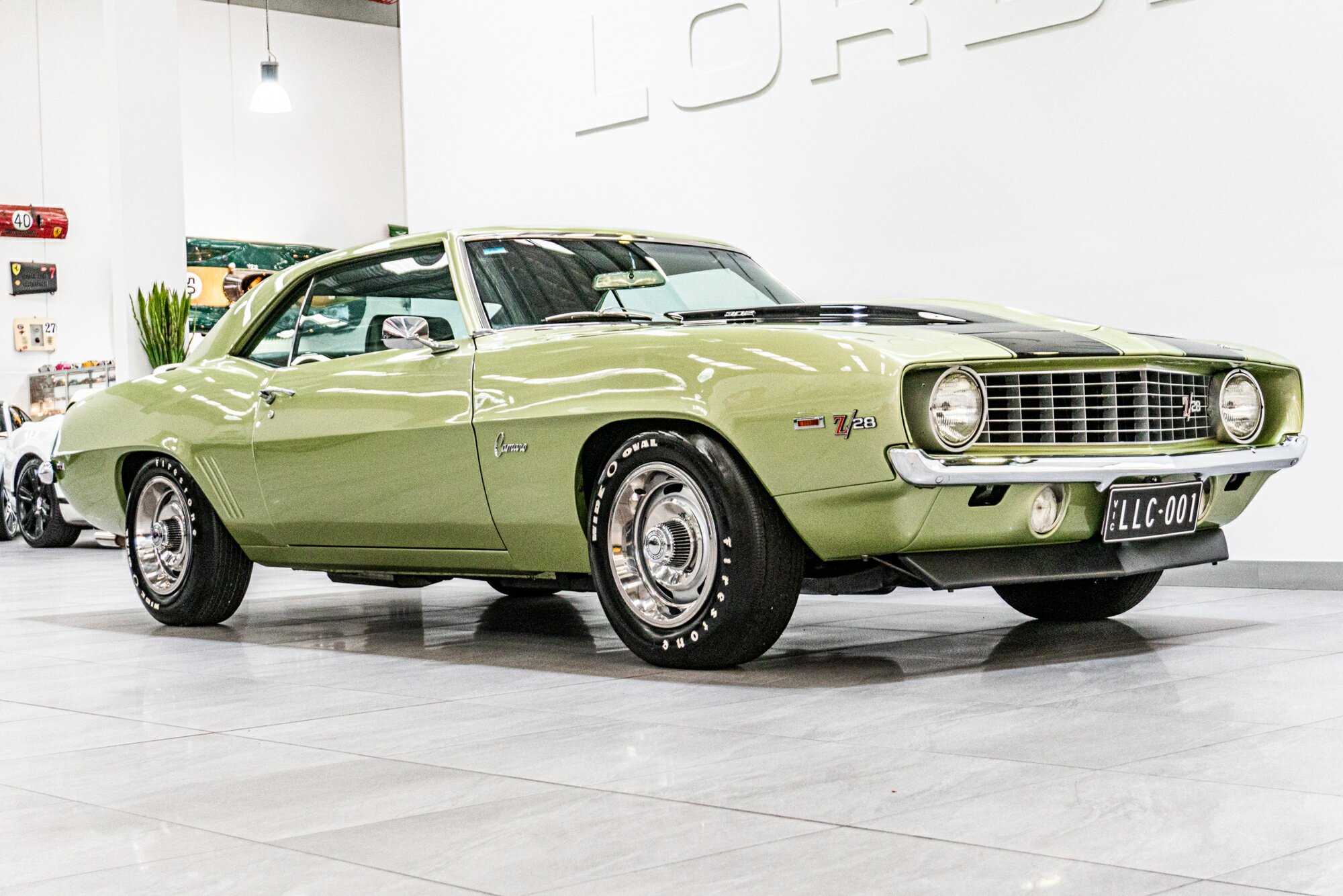 1969 CHEVROLET CAMARO 4 SP MANUAL 2D COUPE