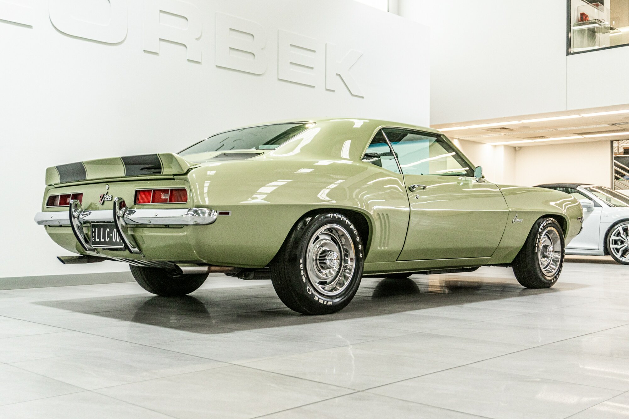 1969 CHEVROLET CAMARO 4 SP MANUAL 2D COUPE