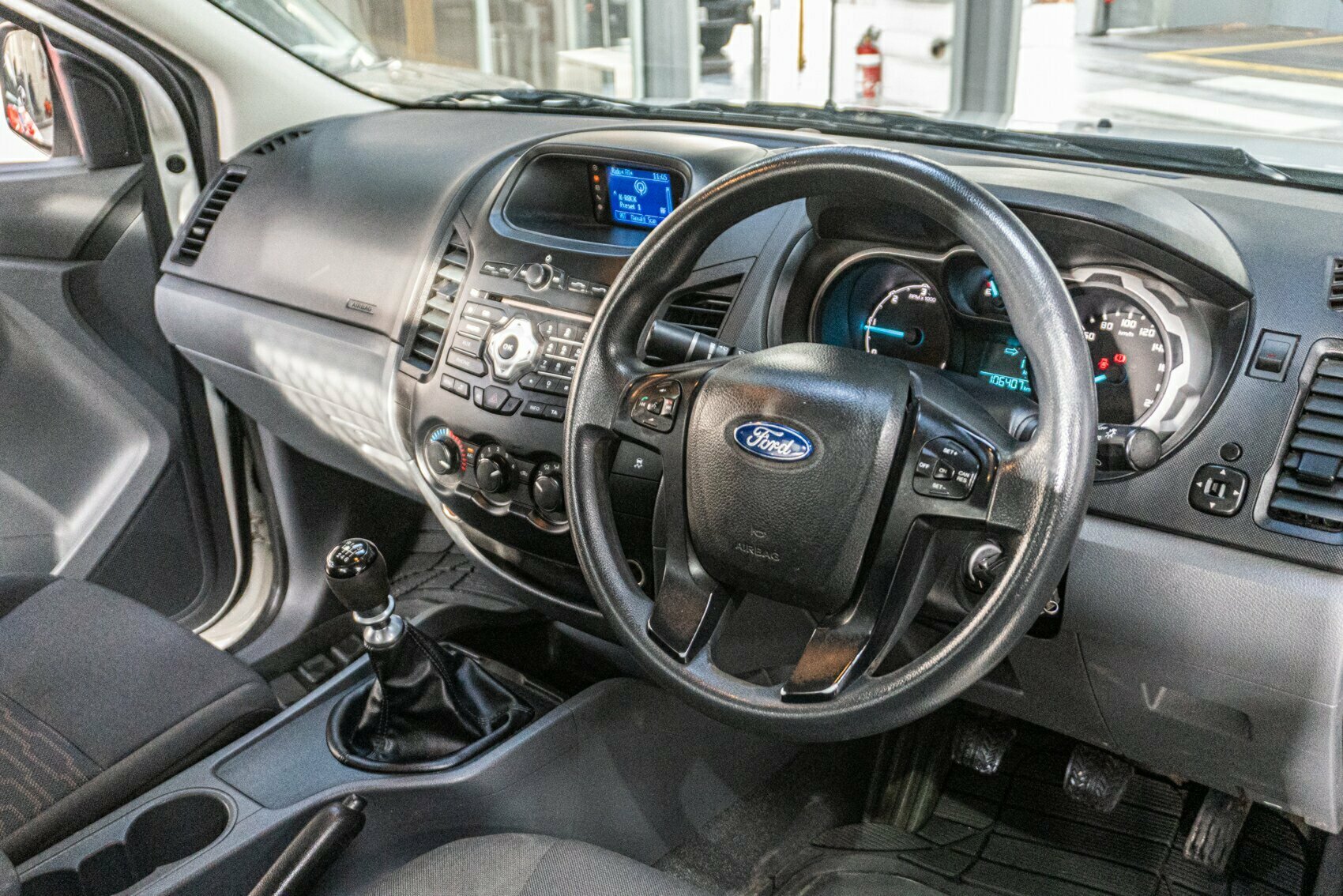 2012 FORD RANGER PX XL 2.2 (4X2) 6 SP MANUAL 2D CAB CHASSIS