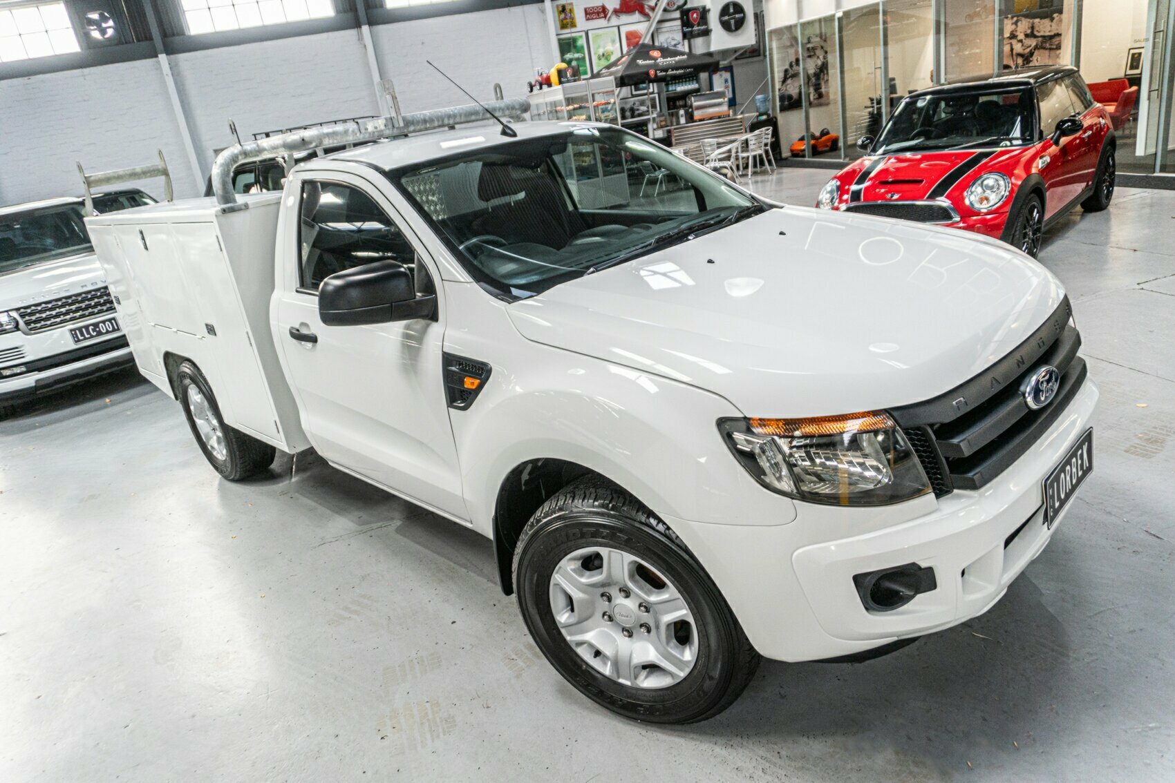 2012 FORD RANGER PX XL 2.2 (4X2) 6 SP MANUAL 2D CAB CHASSIS
