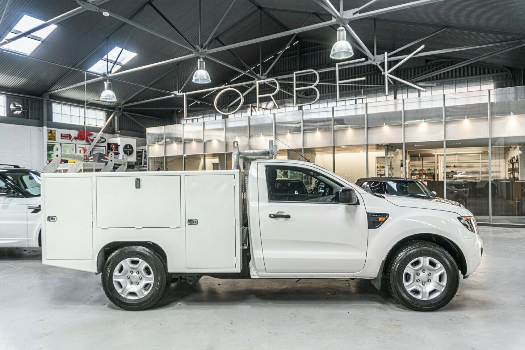 2012 FORD RANGER PX XL 2.2 (4X2) 6 SP MANUAL 2D CAB CHASSIS