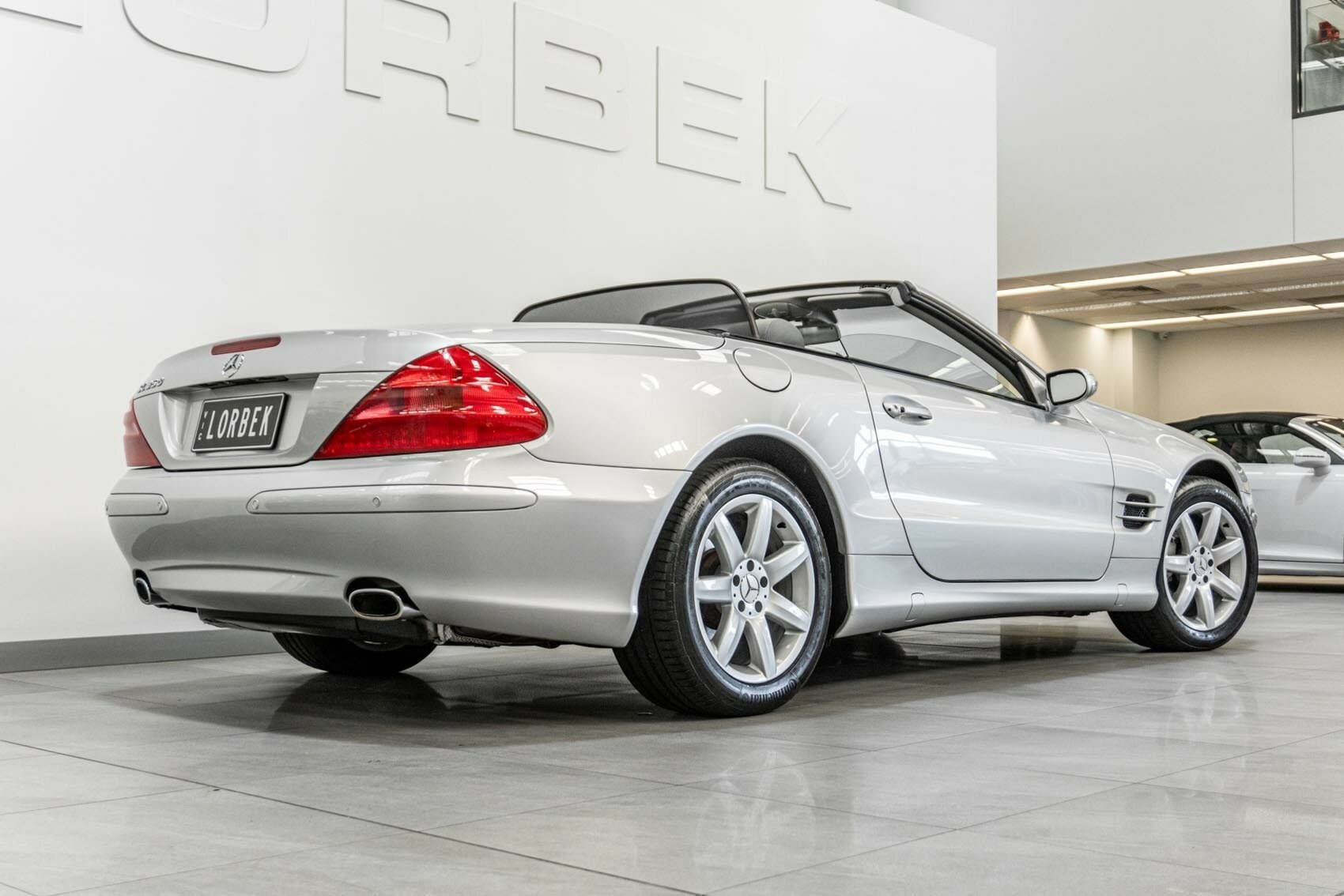 2004 MERCEDES-BENZ SL350 R230 5 SP AUTOMATIC TOUCHSHIFT 2D CONVERTIBLE
