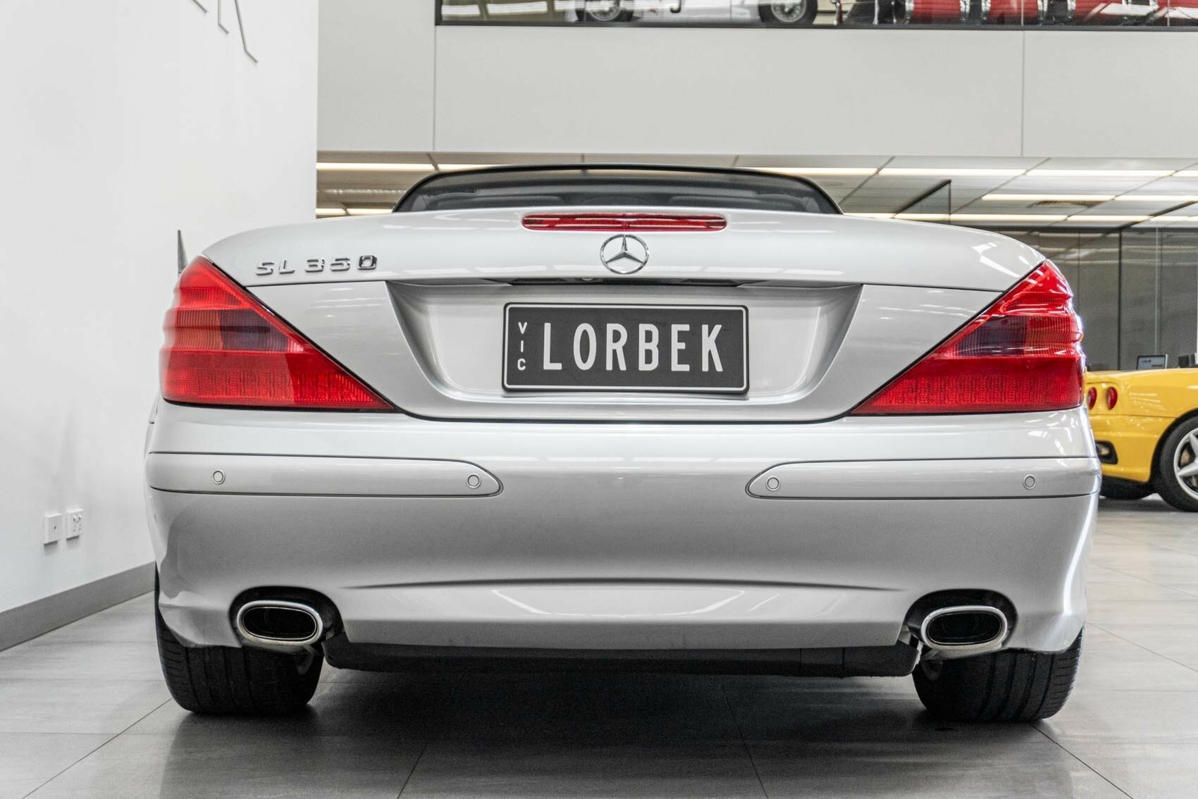 2004 MERCEDES-BENZ SL350 R230 5 SP AUTOMATIC TOUCHSHIFT 2D CONVERTIBLE