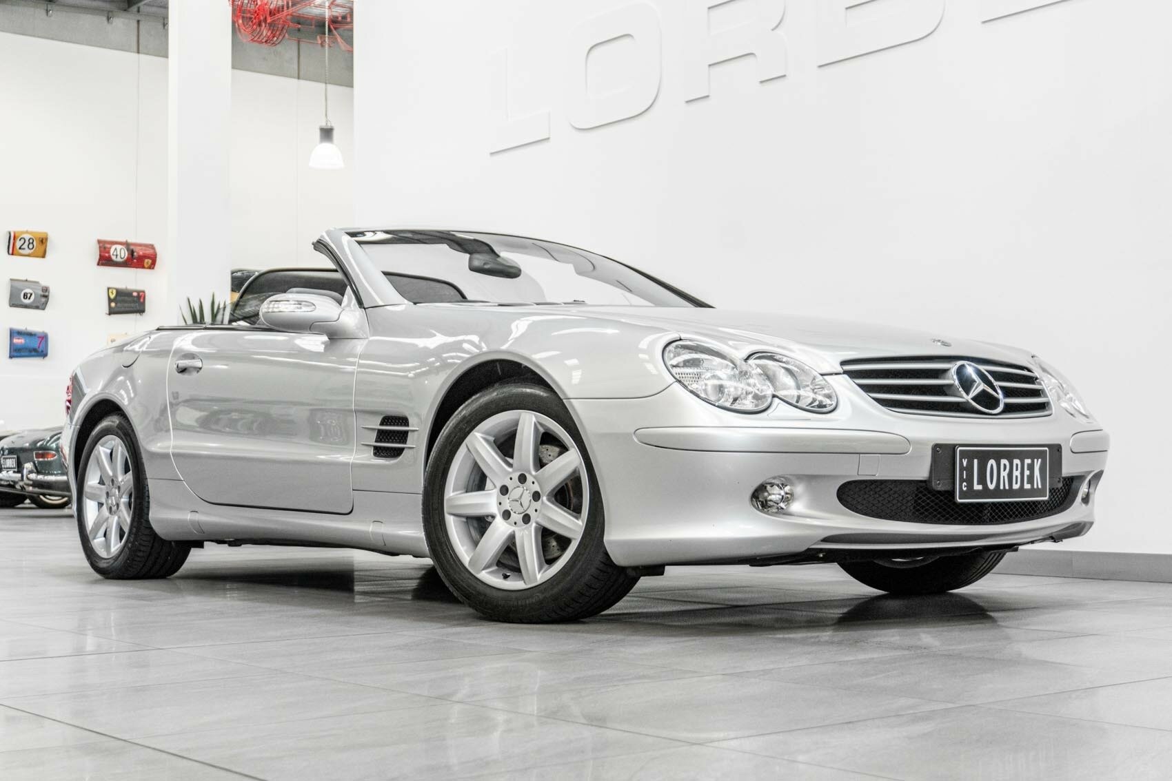 2004 MERCEDES-BENZ SL350 R230 5 SP AUTOMATIC TOUCHSHIFT 2D CONVERTIBLE