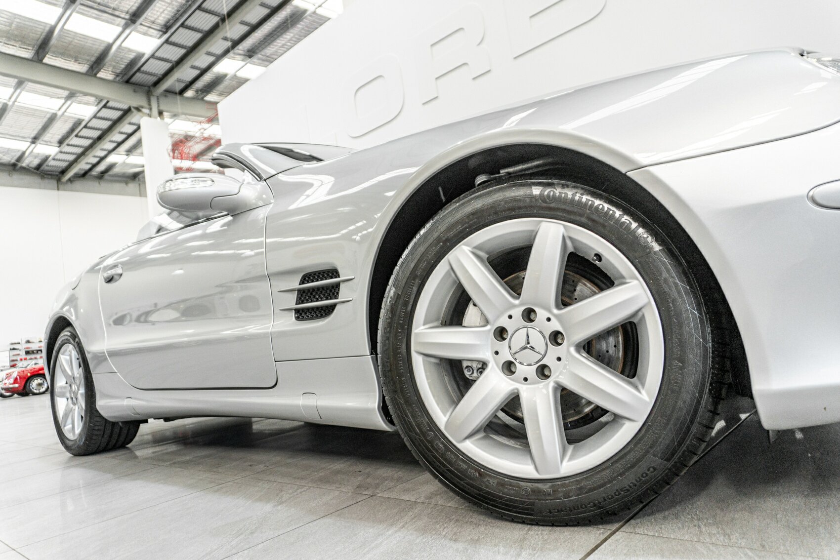 2004 MERCEDES-BENZ SL350 R230 5 SP AUTOMATIC TOUCHSHIFT 2D CONVERTIBLE