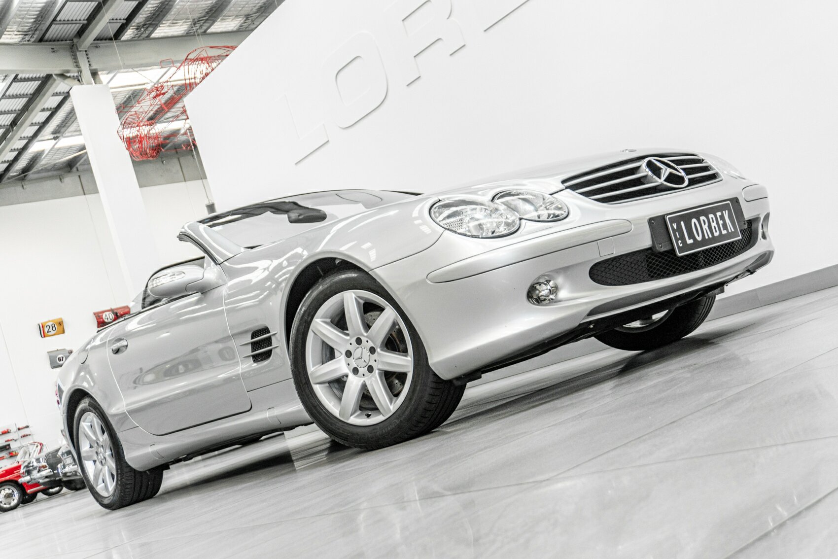 2004 MERCEDES-BENZ SL350 R230 5 SP AUTOMATIC TOUCHSHIFT 2D CONVERTIBLE