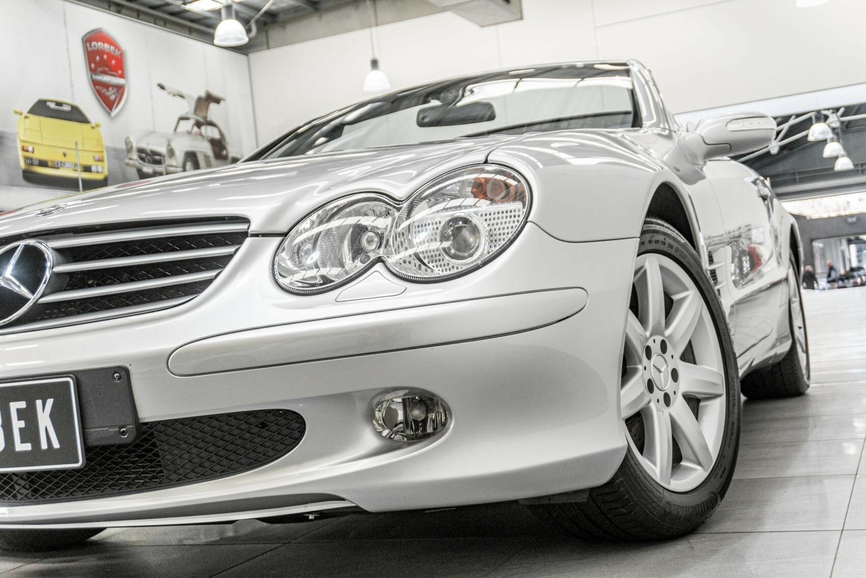 2004 MERCEDES-BENZ SL350 R230 5 SP AUTOMATIC TOUCHSHIFT 2D CONVERTIBLE