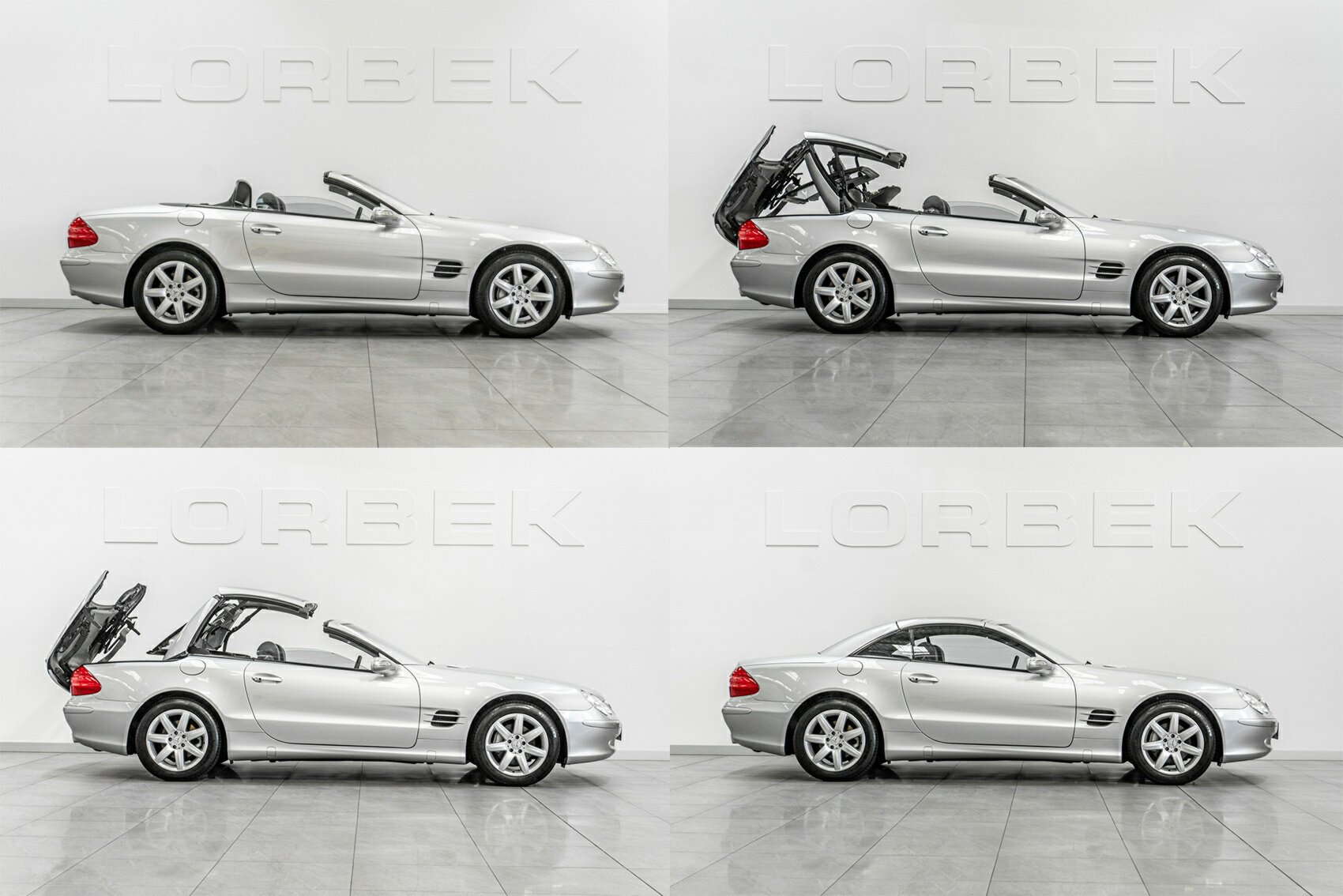 2004 MERCEDES-BENZ SL350 R230 5 SP AUTOMATIC TOUCHSHIFT 2D CONVERTIBLE