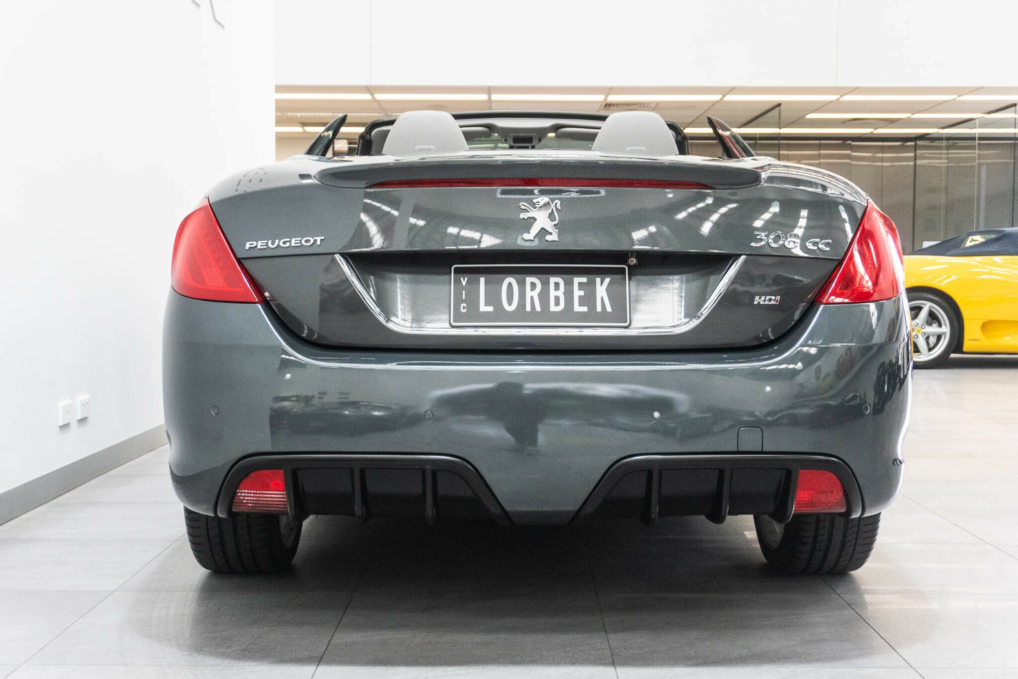 2011 PEUGEOT 308 CC 6 SP AUTOMATIC 2D CABRIOLET
