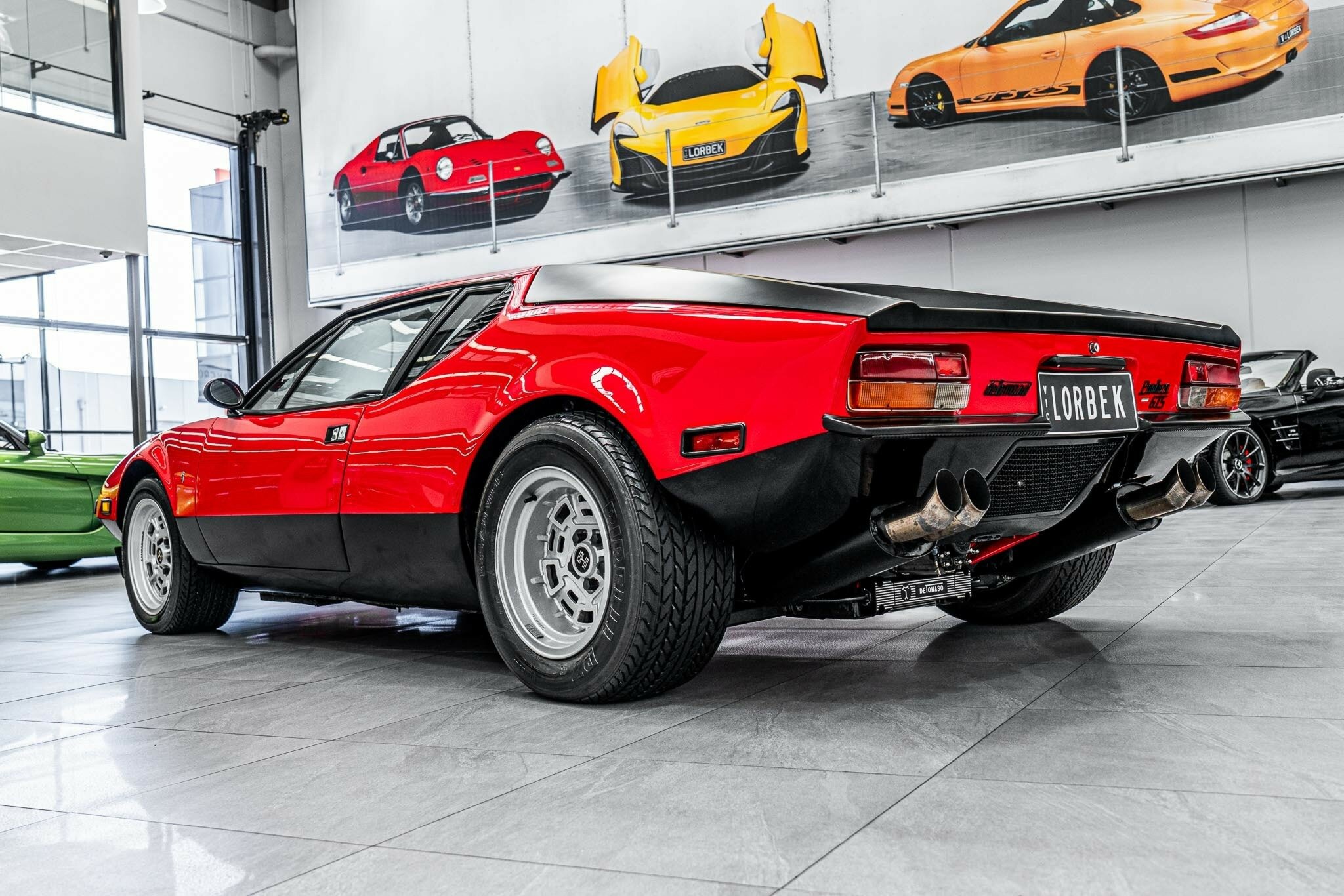 1972 DE TOMASO PANTERA GTS 5 SP MANUAL 2D COUPE