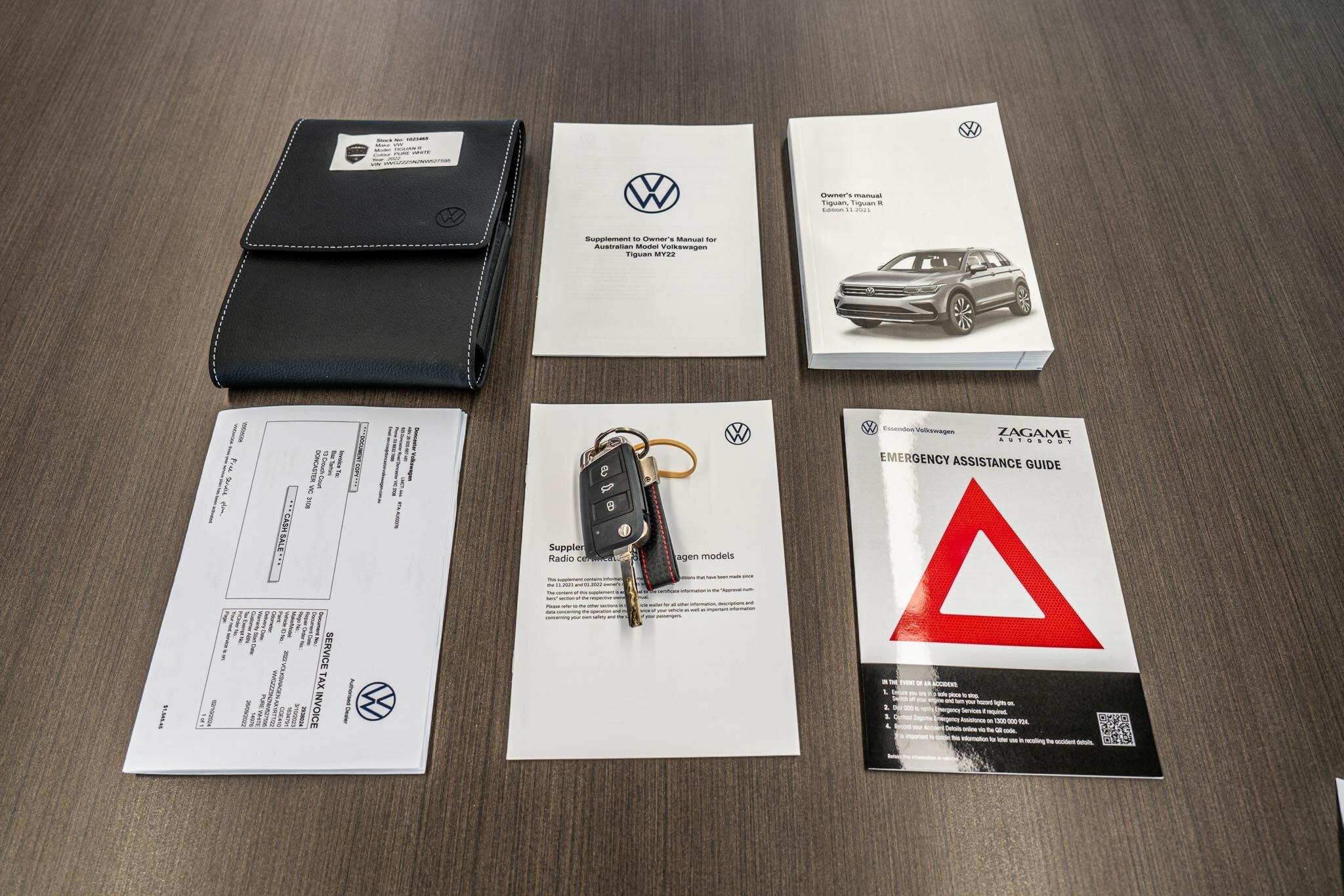 2022 VOLKSWAGEN TIGUAN 5NA MY22 R 7 SP AUTOMATIC 4D WAGON