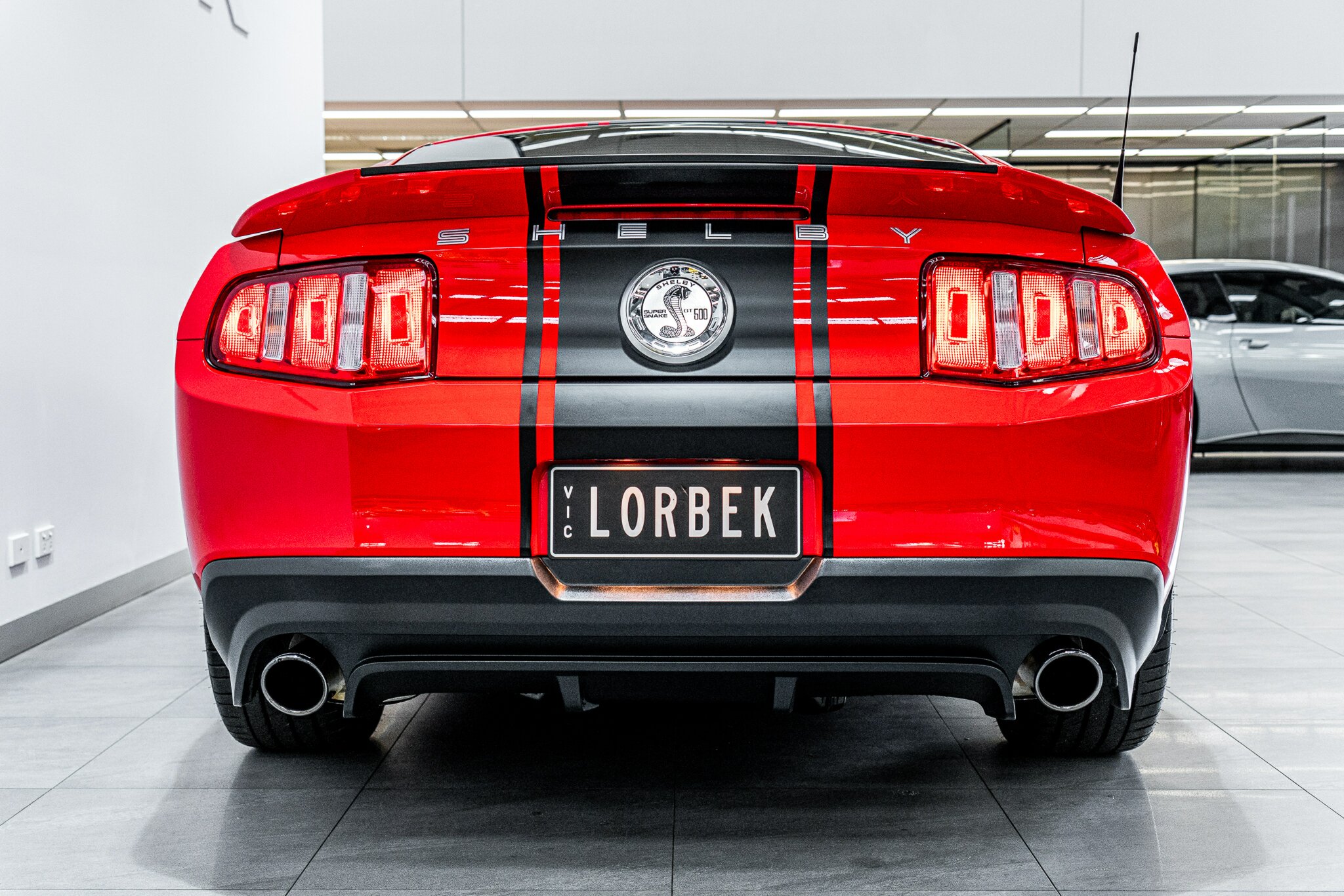 2010 FORD MUSTANG GT500 SHELBY SUPERSNAKE MY11 6 SP MANUAL 2D COUPE