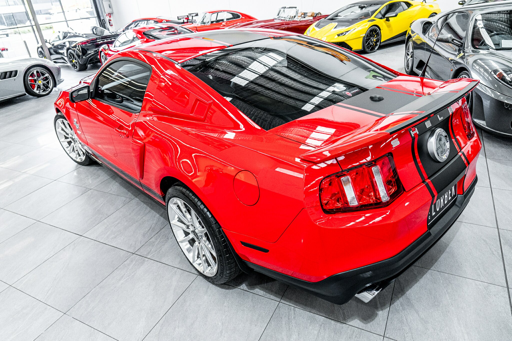 2010 FORD MUSTANG GT500 SHELBY SUPERSNAKE MY11 6 SP MANUAL 2D COUPE