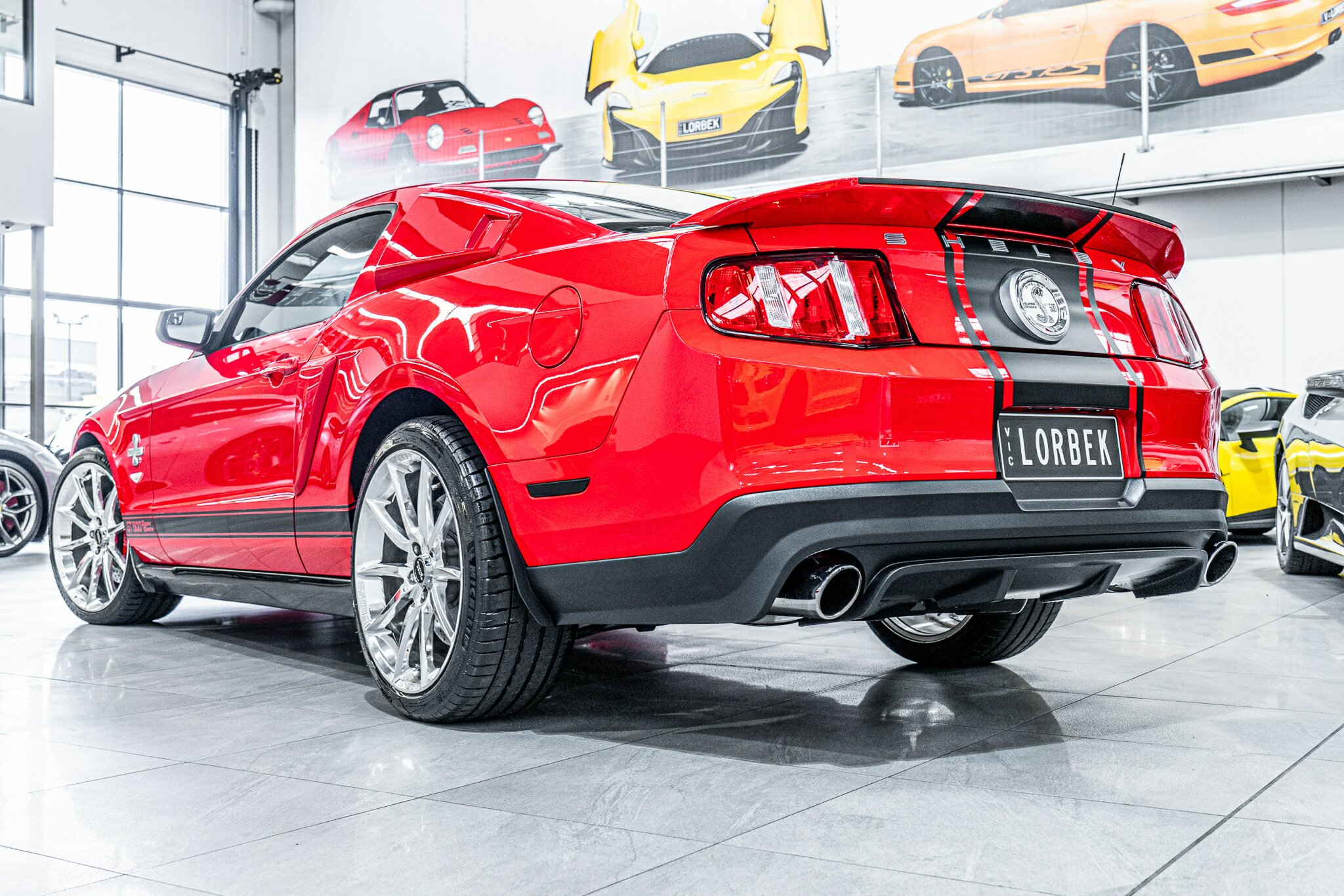 2010 FORD MUSTANG GT500 SHELBY SUPERSNAKE MY11 6 SP MANUAL 2D COUPE