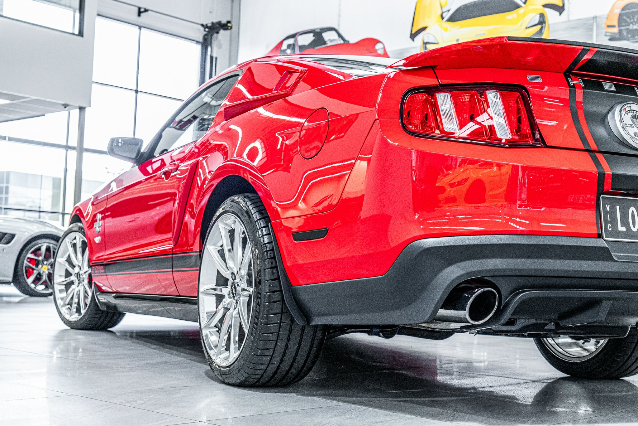 2010 FORD MUSTANG GT500 SHELBY SUPERSNAKE MY11 6 SP MANUAL 2D COUPE