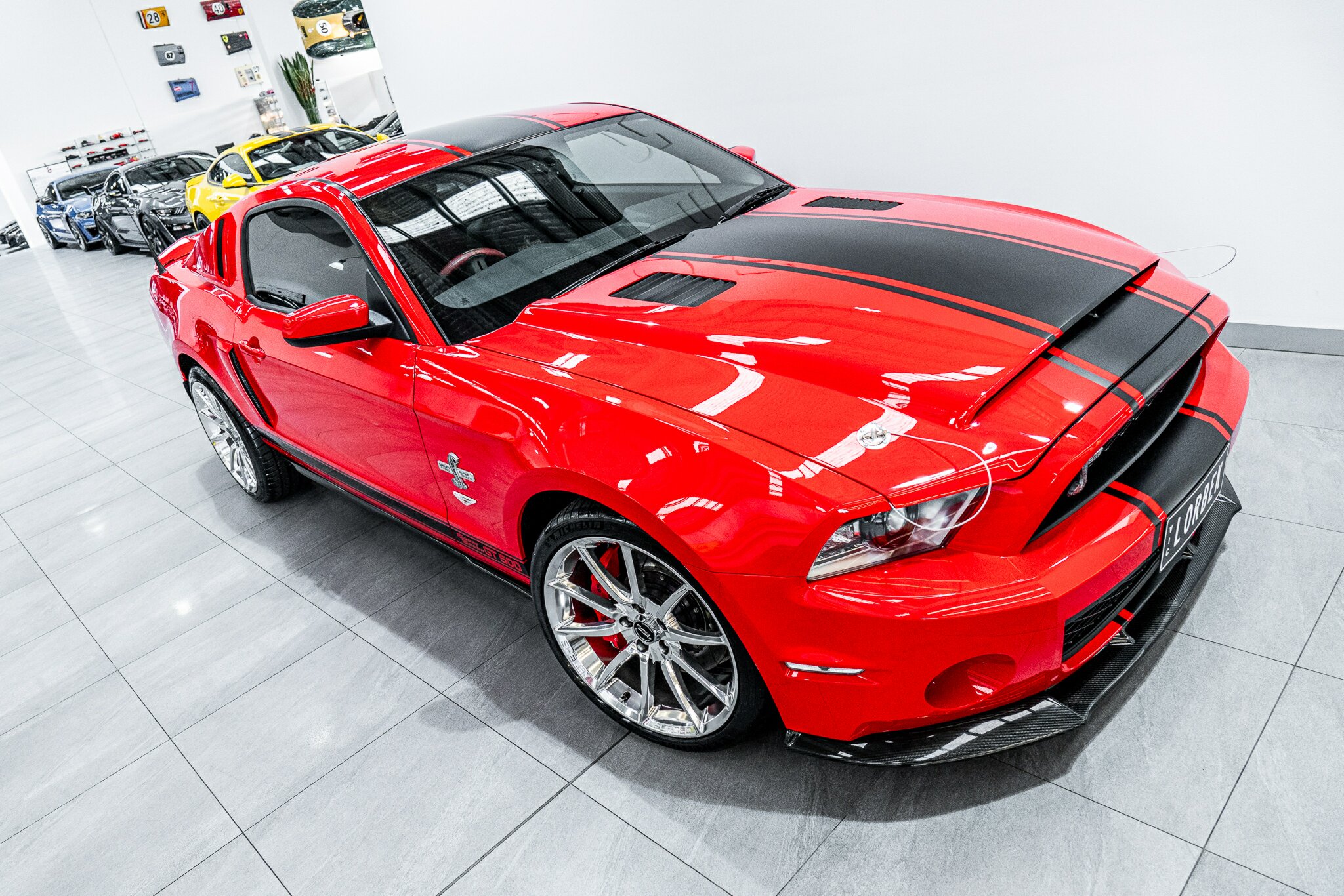 2010 FORD MUSTANG GT500 SHELBY SUPERSNAKE MY11 6 SP MANUAL 2D COUPE