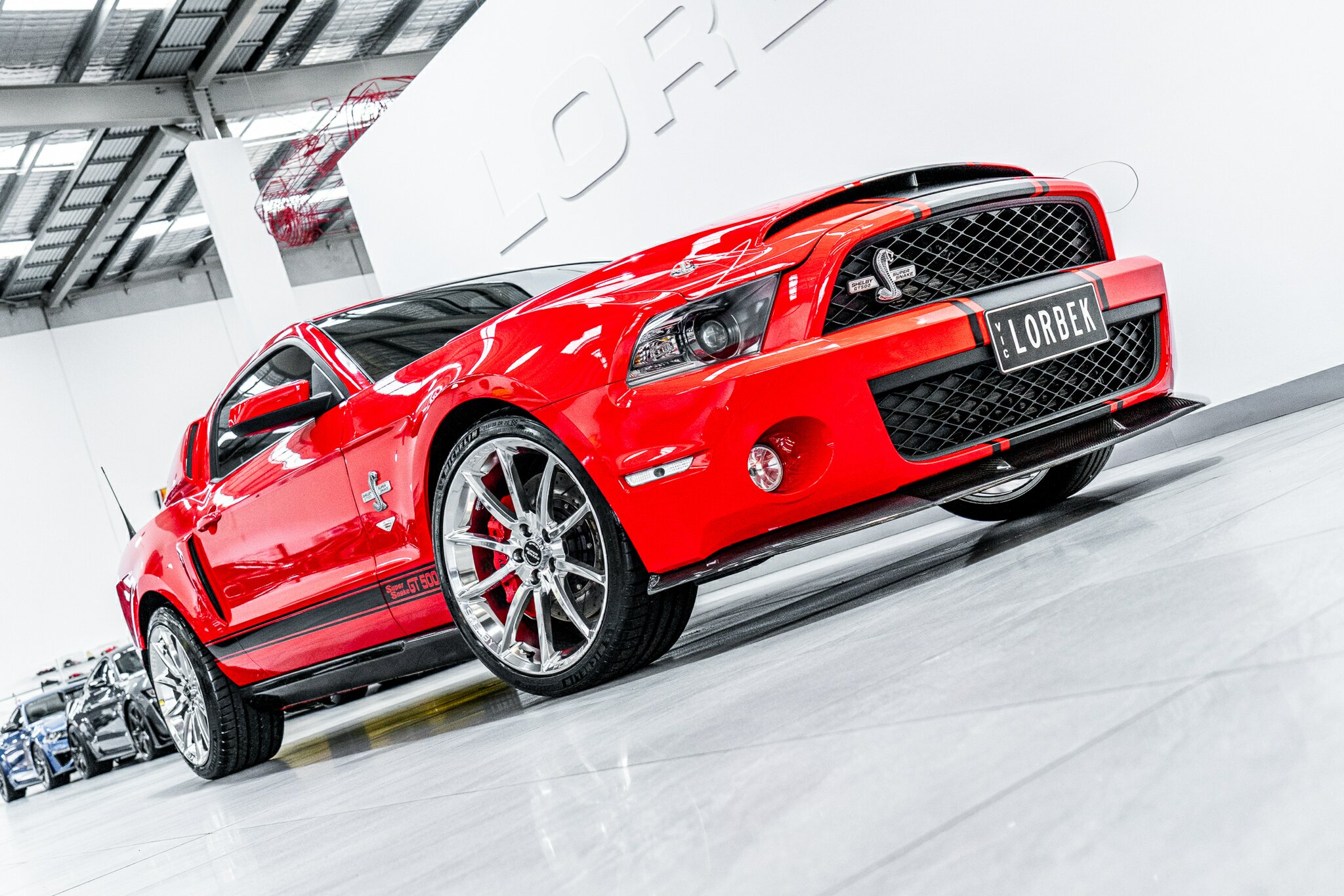 2010 FORD MUSTANG GT500 SHELBY SUPERSNAKE MY11 6 SP MANUAL 2D COUPE