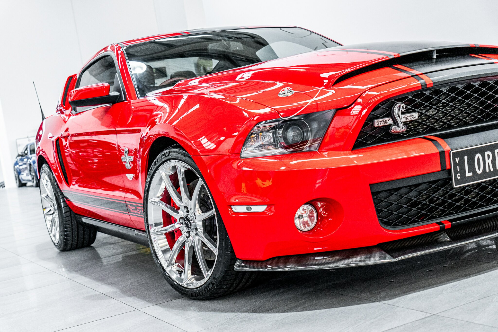 2010 FORD MUSTANG GT500 SHELBY SUPERSNAKE MY11 6 SP MANUAL 2D COUPE