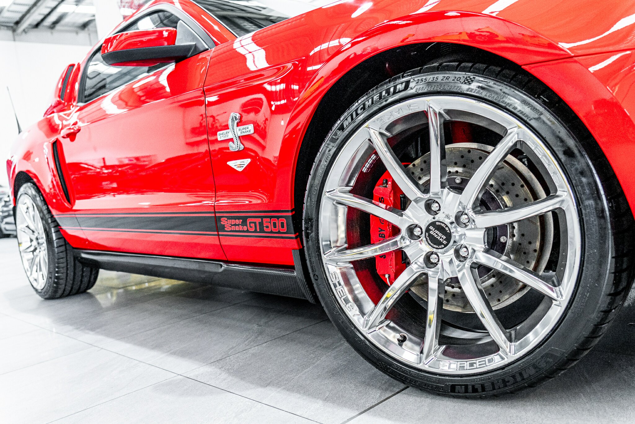 2010 FORD MUSTANG GT500 SHELBY SUPERSNAKE MY11 6 SP MANUAL 2D COUPE
